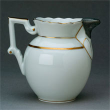 Milchk�nnchen, Rosenthal  Schnaupe mit Blei erg�nzt